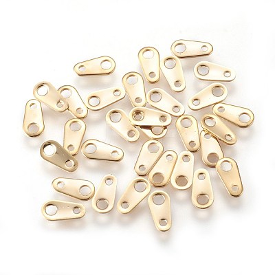 304 Stainless Steel Chain Tabs X-STAS-E447-01G-1