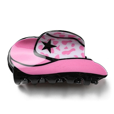 Hat PVC Claw Hair Clips PHAR-P008-B01-1