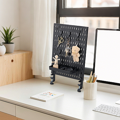 Plastic Hanging Storage Board AJEW-WH0596-621-1