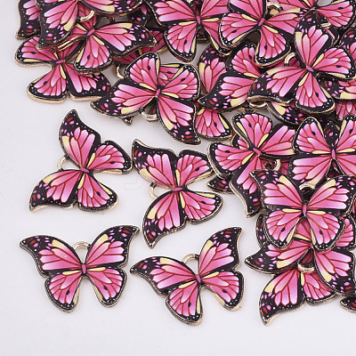 Printed Alloy Pendants PALLOY-R111-01D-1