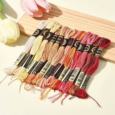 6-Ply Polyester Embroidery Floss OCOR-FZ0001-01E-1