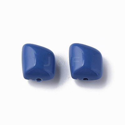 Opaque Acrylic Beads MACR-S373-15A-A16-1