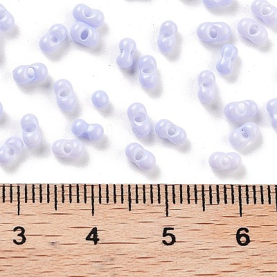 Baking Paint Glass Seed Beads SEED-A033-04H-1