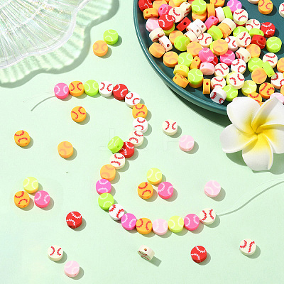 200Pcs Handmade Polymer Clay Beads CLAY-CJ0002-03-1