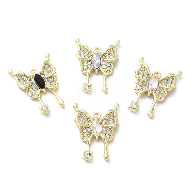 Alloy Crystal Rhinestone Pendant PALLOY-K001-079G-1