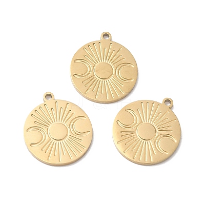 Ion Plating(IP) 316L Surgical Stainless Steel Charms X-STAS-H213-83G-1
