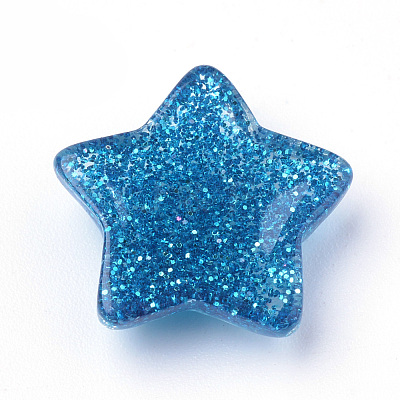 Resin Cabochons CRES-Q196-27F-1