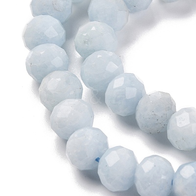 Natural Aquamarine Beads Strands G-K380-A50-01-1