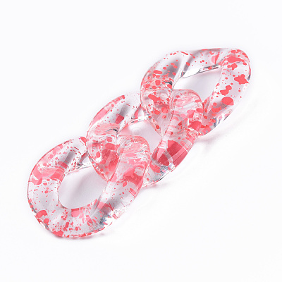 Transparent Acrylic Linking Rings OACR-N009-014A-02-1