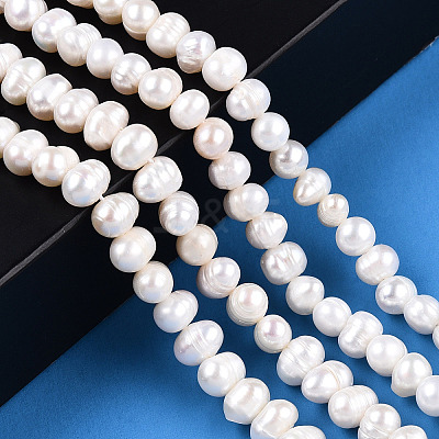 Natural Cultured Freshwater Pearl Beads Strands X-PEAR-N013-05K-1