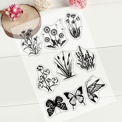 PVC Plastic Stamps DIY-WH0167-56D-1