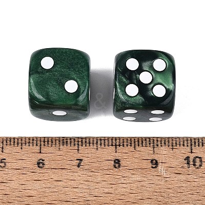 Opaque Acrylic Beads MACR-F083-14E-1