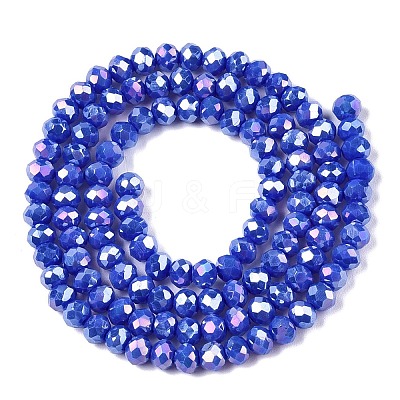 Electroplate Glass Beads Strands LS-EGLA-A044-P4mm-B32-1