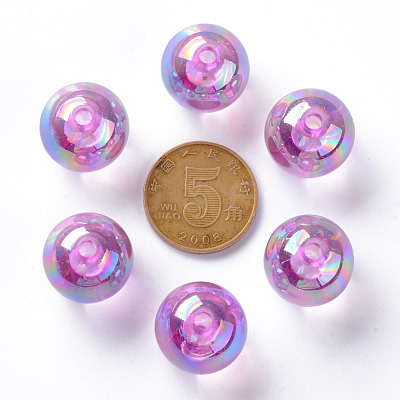 Transparent Acrylic Beads MACR-S370-B16mm-740-1