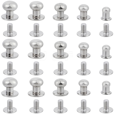 75Pcs Alloy Round Head Knobs for Small Jewelry Box Making DIY-GF0012-48-1