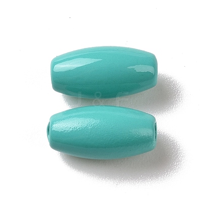 Spray Painted Alloy Beads PALLOY-K001-07-1