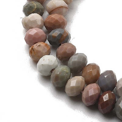 Natural Alashan Agate Beads Strands X-G-C127-B01-01-1