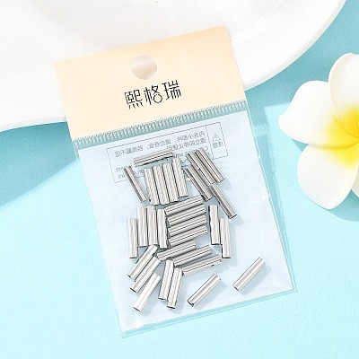 SHEGRACE Brass Tube Beads XGRPCP626-254P-1