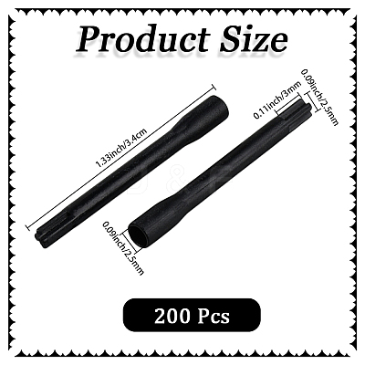 200Pcs Plastic Tattoo Mixer Sticks FIND-CP0003-38-1