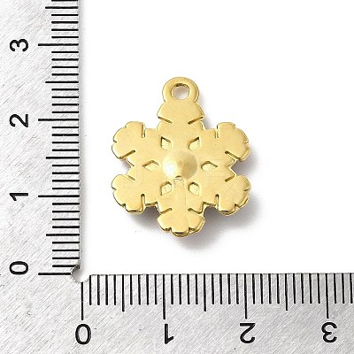 304 Stainless Steel Rhinestone Pendants STAS-P427-04A-G-1
