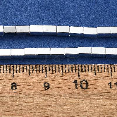 Electroplated Synthetic Non-magnetic Hematite Beads Strands G-I360-Y01-04-1