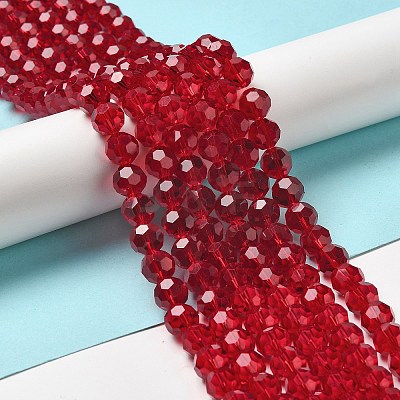 Transparent Glass Beads LS-EGLA-A035-T10mm-D07-1