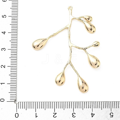 Brass Pendant Cabochon Settings for Enamel KK-G601-03G-1