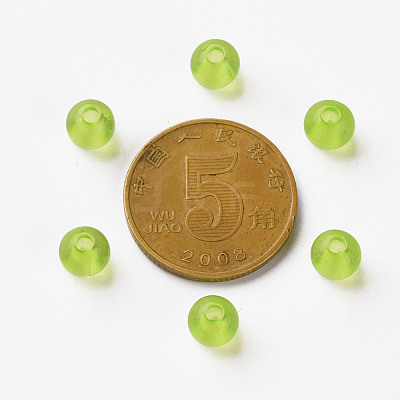 Transparent Acrylic Beads MACR-S370-A6mm-729-1