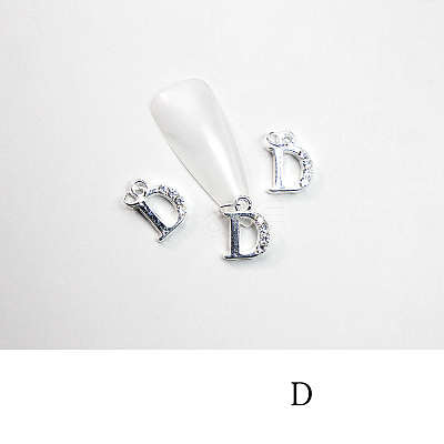 Alloy Rhinestone Cabochons MRMJ-T056-93P-D-1