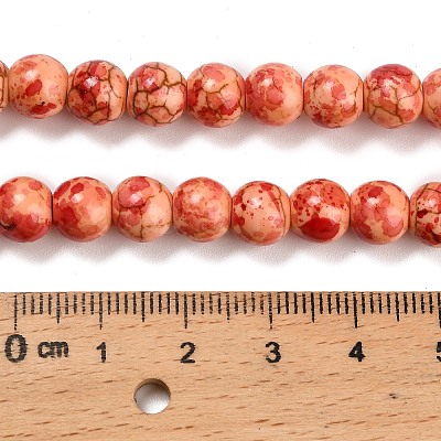 Synthetic Turquoise Beads Strands TURQ-F019-03H-1