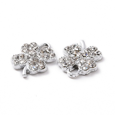 Alloy Crystal Rhinestone Pendants ALRI-C008-41P-1