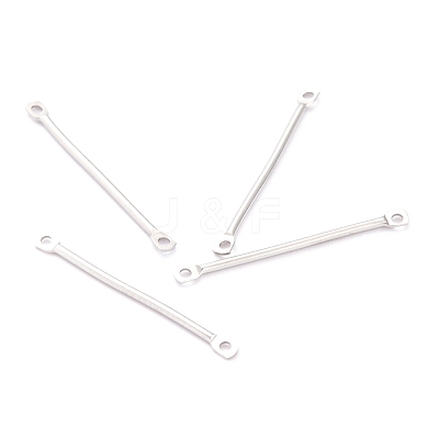 Non-Tarnish 201 Stainless Steel Links Connectors X-STAS-B011-01A-P-1