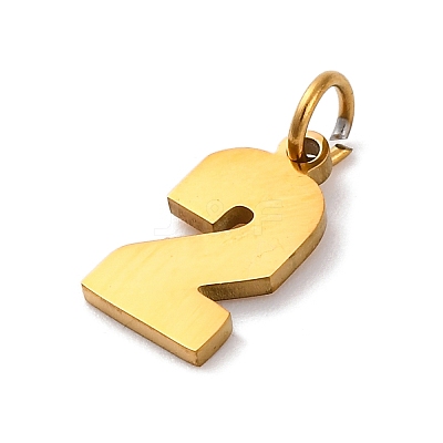 304 Stainless Steel Charms STAS-A106-01G-02-1