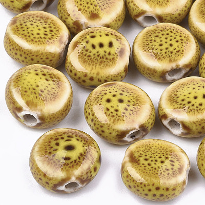 Handmade Porcelain Beads PORC-S498-39H-1
