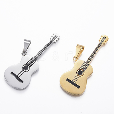 304 Stainless Steel Big Pendants STAS-K151-02-1