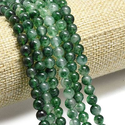 Natural Malaysia Jade Beads Strands G-L645-C01-6mm-03-1