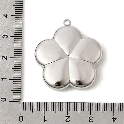 304 Stainless Steel Pendants STAS-B128-06P-01-1