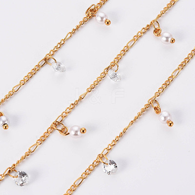 Handmade Brass Curb Chains CHC-S012-048-1