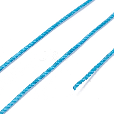 Round Waxed Polyester Thread String YC-D004-02E-063-1