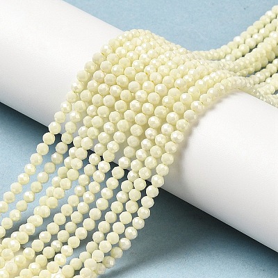 Cubic Zirconia Bead Strands ZIRC-P109-02A-01-1