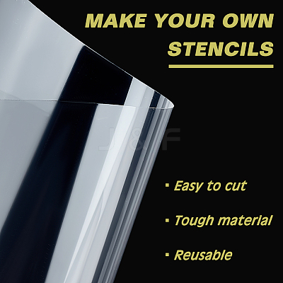 PET Plastic Sheets LS-DIY-WH0304-942-1