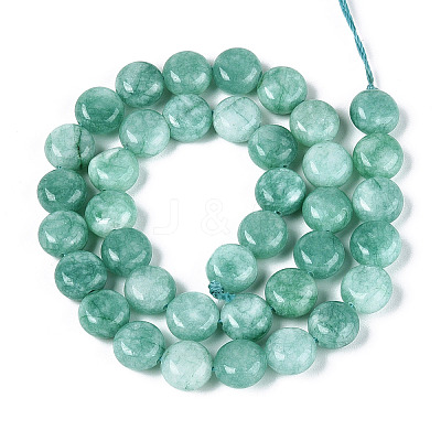 Dyed Natural White Jade Beads Strands G-T143-16D-1