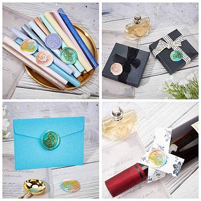 Sealing Wax Sticks DIY-WH0003-G24-1