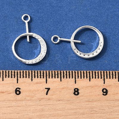 925 Sterling Silver Findings STER-D306-08S-1