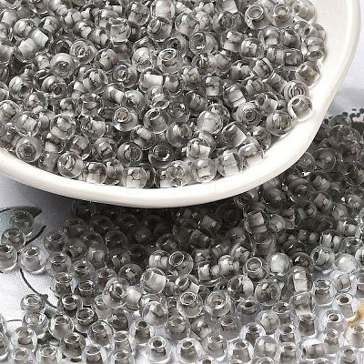 Transparent Glass Round Seed Beads SEED-B001-05A-12-1