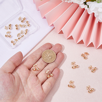 16Pcs Brass Charms KK-HS0001-87-1