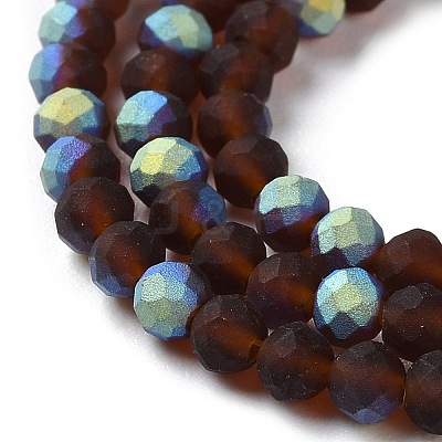 Imitation Jade Glass Beads Strands EGLA-YW0003-19B-02-1
