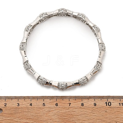 Brass Bangles for Women BJEW-D313-04P-1
