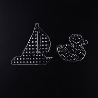 ABC Plastic Pegboards used for 5x5mm DIY Fuse Beads DIY-X0293-99-1