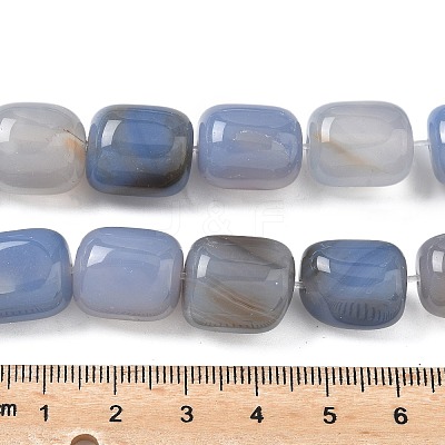 Natural Agate Beads Strands G-H295-F01-13-1